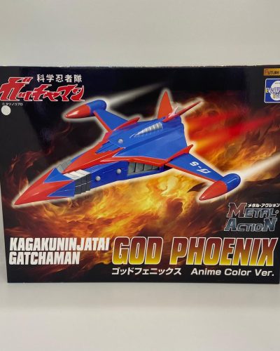 Kagaku Ninjatai Gatchaman God Phoenix Anime Color Ver. Metal Action Evolution Toys